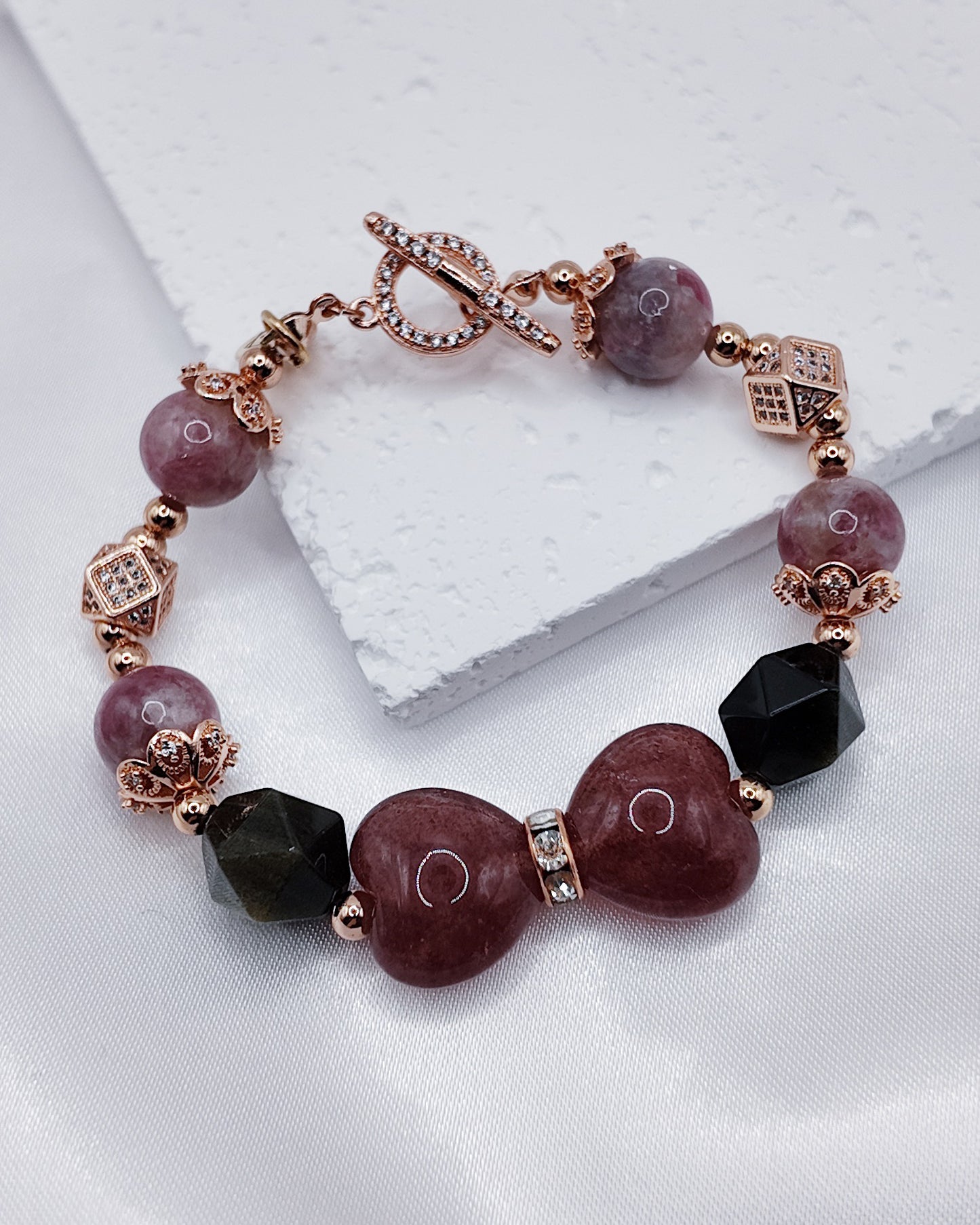 *NEW* I Heart You - Minny, Strawberry Quartz